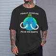 Finally World Peace On Earth Pun Achieved World Peas Tank Top T-Shirt Gifts for Him