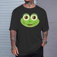 Frog Face Costume For Carnival And Fancy Dress T-Shirt Geschenke für Ihn