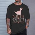 Bae For Auntie Saurus Cute Aunty Dinosaur Aunt Camiseta unisex Regalos para él