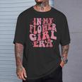 Cute In My Flower Girl Era Retro Groovy Flower T-Shirt Gifts for Him