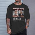 Doge Department Of Government Efficiency DOGE T-Shirt Gifts for Him