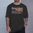 Good Bacon Snaccident Food From Accident T-Shirt Geschenke für Ihn