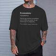 Job Definition Spanish Economista Camiseta unisex Regalos para él