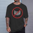 No Mask Anti-Masque Protest Speak Up T-Shirt Cadeaux pour lui