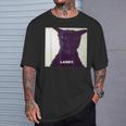 Silly Meme Cat Brainrot Meme Gen Z Meme T-Shirt Gifts for Him