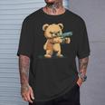 Teddy Bear With Gun For Gun Lovers T-Shirt Geschenke für Ihn