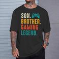 Gamer Nager 8 Oder 12 Jahre Sohn Bruder Gaming Legend T-Shirt Geschenke für Ihn