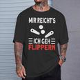 Gaming Flipper Pinball T-Shirt Geschenke für Ihn