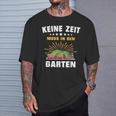 Gartenbahn Steam Train Model Railway Garden Slogan T-Shirt Geschenke für Ihn