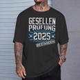 Gesellenprüfung Bestanden 2025 Geselle T-Shirt Geschenke für Ihn