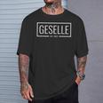 Gesellenprüfung Bestanden Gesellenbrief Geselle Est 2025 T-Shirt Geschenke für Ihn