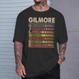 Gilmore Family Name Gilmore Last Name Team T-Shirt Gifts for Him