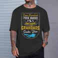 Some Grandads Feed Ducks Awesome Grandads Scuba Dive T-Shirt Gifts for Him