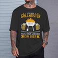 Grillmeister Hol Mir Ein Bier Grillmeister Hol T-Shirt Geschenke für Ihn