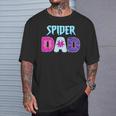 Groovy Spider Dad Matching Family Birthday Girl Party T-Shirt Gifts for Him