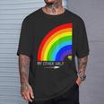 My Other Half Gay Couple Rainbow Pride Cool Lgbt T-Shirt Geschenke für Ihn