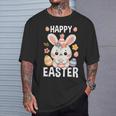 Happy Easter Conejito Pascua Feliz Pascua Camiseta unisex Regalos para él