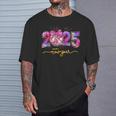 Happy New Year 2025 Pink Coquette Party Family Matching 2025 T-Shirt Geschenke für Ihn