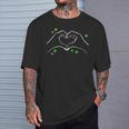 Heart Hands Patrick Clover Taylor First Name Girl Vintage T-Shirt Gifts for Him