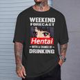 Hentai Drinking Japanese Anime Manga T-Shirt Geschenke für Ihn