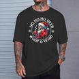 Ho Ho Ho Deer What A Year Skeleton Drink Coffee Christmas T-Shirt Gifts for Him
