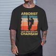 Homme Citation D'arboriste Amusante En Forme De Bûcheron T-Shirt Cadeaux pour lui