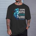 I Hope Both Teams Lose Go Lion & Women T-Shirt Gifts for Him