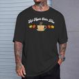 Hot Apple Cider Time Fall Festival Autumn Apple Juice T-Shirt Gifts for Him