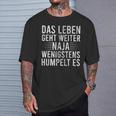 Humpeln Crücken Saying Meniscus Riss Cross Ligament Riss T-Shirt Geschenke für Ihn