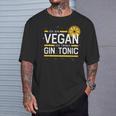 Ich Binegan Ich Trinke Gin Tonic X Lecker Gin T-Shirt Geschenke für Ihn