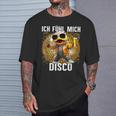 Ich Fühle Mich Disco Disco Duck Apres-Ski Party T-Shirt Geschenke für Ihn