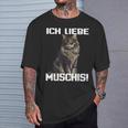 Ich Liebe Muschis I Love T-Shirt Geschenke für Ihn