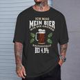 Ich Mag Mein Bier Kaltgestellt T-Shirt Geschenke für Ihn