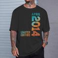 Impresionante Edición Limitada Abril 2014 Retro 2014Intage 2014 Camiseta unisex Regalos para él
