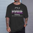 It's A Pride Thing Asexual Pride Flag T-Shirt Geschenke für Ihn