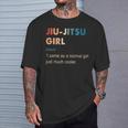 Jiu-Jitsu Girl Definition Jiu-Jitsu Regalo Para Niñas Camiseta unisex Regalos para él