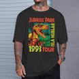 Jusrassic Park Isla Nublar 1993 Tour Poster T-Shirt Geschenke für Ihn