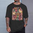 Just A Girl Who Loves Guinea Pigs Guinea Pig Girl Mom Women T-Shirt Gifts for Him
