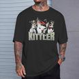 Kittler Cat Cool Cats And Kittens T-Shirt Geschenke für Ihn