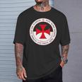 Knights Templar Cross And Seal Knight T-Shirt Geschenke für Ihn