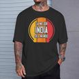 La Mejor India Del Mundo Divertido Nombre India Camiseta unisex Regalos para él