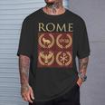 La Historia De Roma La Antigua Roma Camiseta unisex Regalos para él