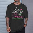 Last Day Of Chemo God Is Faithful Breast Cancer Awareness T-Shirt Gifts for Him