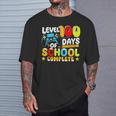 Level 100 Days Of School Completed Gaming Gamer Boy T-Shirt Gifts for Him