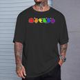 LGBTQ Boo Ghost Spooky Halloween Rainbow Gay Pride T-Shirt Gifts for Him