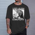 Live Laugh Lobotomy Spade Ink T-Shirt Geschenke für Ihn