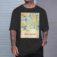 Long Beach Californie T-Shirt Cadeaux pour lui