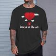 Love Is In The Air StAlentine's Day T-Shirt Geschenke für Ihn