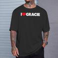 I Love Gracie T-Shirt Geschenke für Ihn