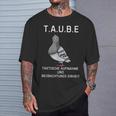 Lustiges Tauben Überwachungs- Deutsches Meme T-Shirt Geschenke für Ihn